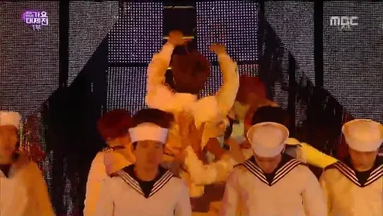 [PERF] 141231 BTS - Intro+Danger @ MBC Gayo Daejejon