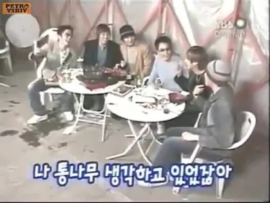 [RUS SUB] Shinhwa 2002  Drinking Games Segment