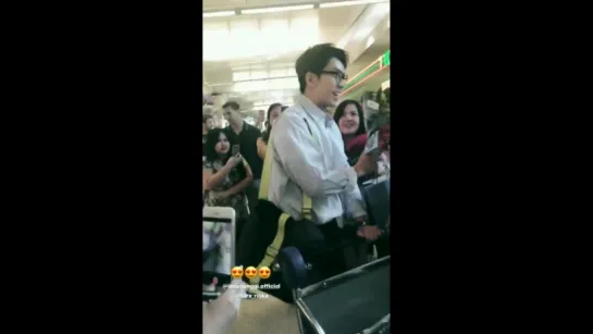 18.08.18 Lee Seung Gi LAX Fancam