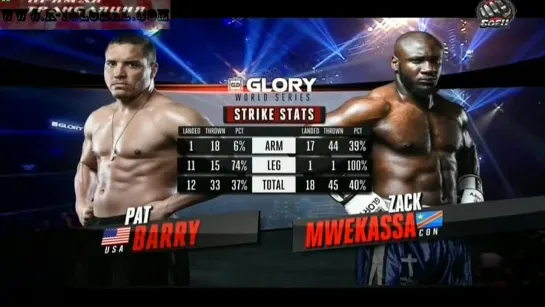 Pat 'HD' Barry vs Zack Mwekassa