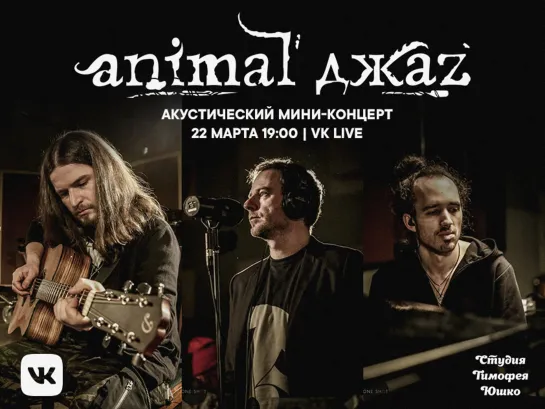 Animal ДжаZ — акустический мини-концерт