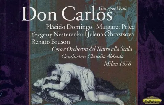 Don Carlo- Domingo-Bruson-Price-Obraztsova-Nesterenko-Milano 07.01.1978