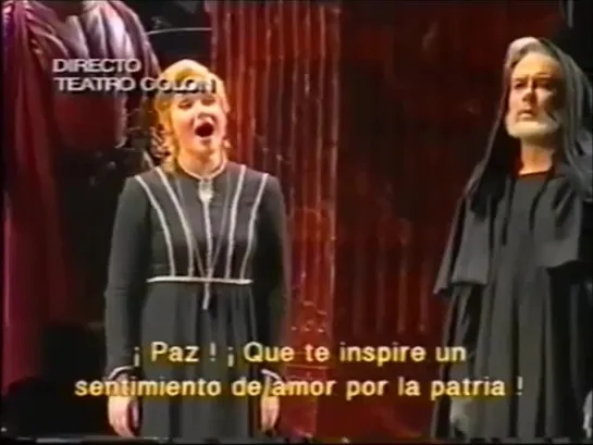 SIMON BOCCANEGRA. Van Dam- Mattila- Furlanetto- Bartolini- Gaeta-Veltri- TEATRO COLÓN 1995