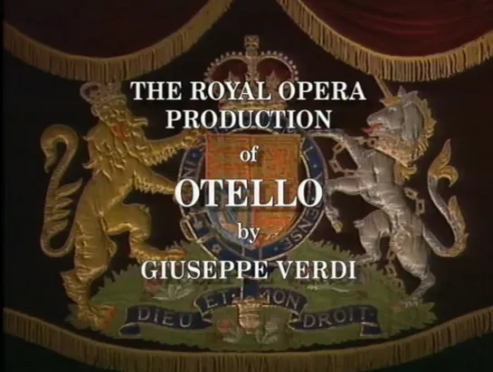 OTELLO-  Domingo- Te Kanawa- Leiferkus- Solti - Royal Opera House- 23.10.1992-