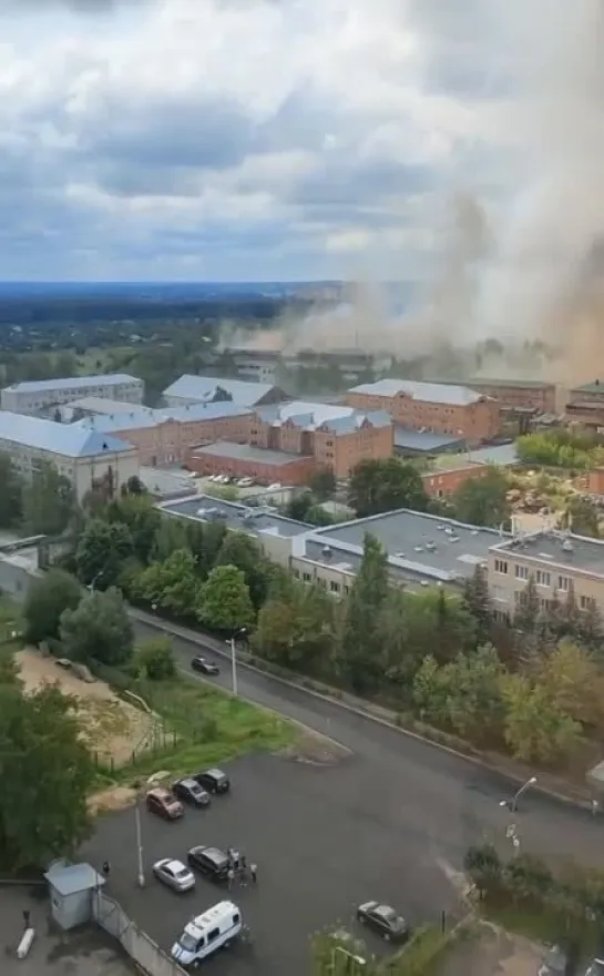 Взрывной волной выбило окна, Сергиев Посад