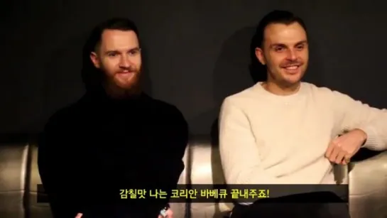 Hurts interview to Sony Music Korea (part 1)