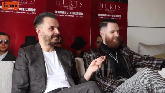 HURTS - THE ORIGIN STORY ABOUT HOW THEY MET ICRT Exclusive Interview