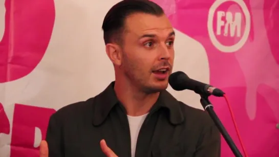 Hurts Interview Radio Guerrilla @ Summer Well Festival 2016