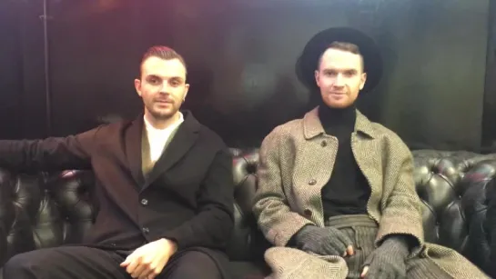 Hurts приглашают белорусов на концерт 12 марта 2016 #hurts2016