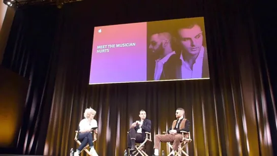 Hurts - Fan Event im Apple Store Berlin (Gedreht von Raphaelas Welt) 31.10.2015