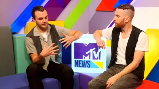 MTV News | Hurts tell us about Calvin Harris and Ed Sheeran