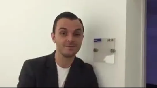 ARD Morgenmagazin Adam von Hurts hat gerade noch ein kleines Schläfchen backstage gemacht