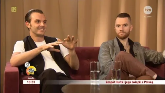 Hurts - Muzycy, co mają wiele żon ;) - wideo Dzień Dobry TVN