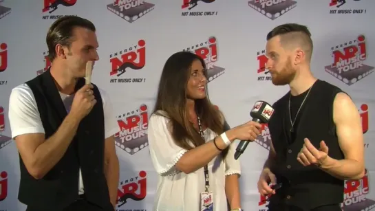 Hurts Interview bei der ENERGY Music Tour