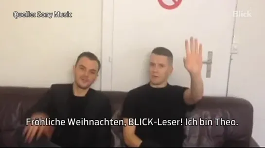 Hurts schicken Weihnachtsgrüsse an BLICK-Leser – People & TV – Blick