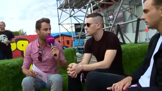 Pukkelpop 2013 Interview Hurts SkynetMusic