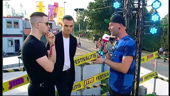 Interview Hurts @ Pukkelpop 2013 | JIM