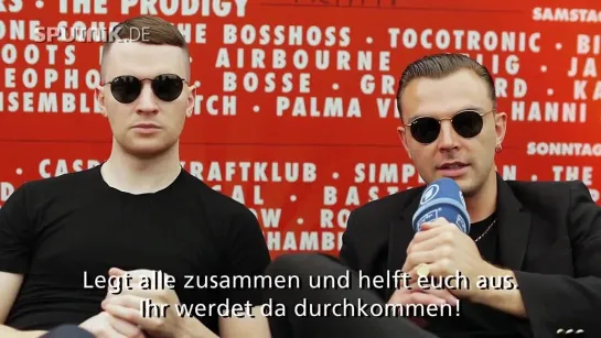 Hurts machen euch Mut! :: Hochwasser 2013