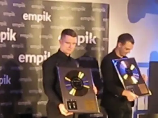 Hurts in Empik  (Warsaw) 20.03