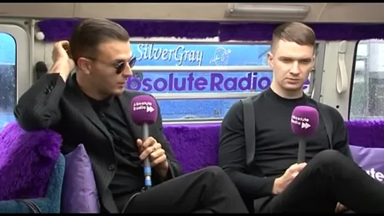 Interview at Latitude 2011 AbsoluteRadio (Hurts)