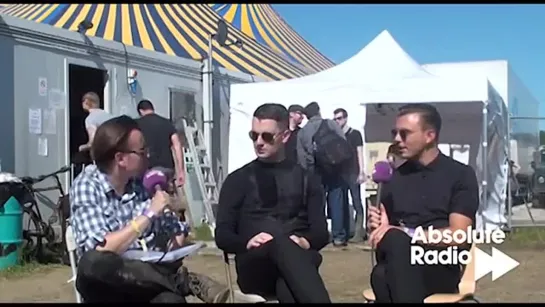 Absoluteradio: Hurts at Glastonbury 2011