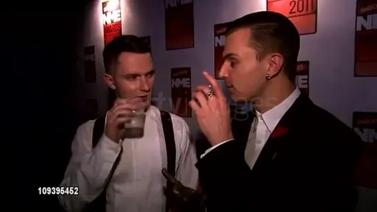 Hurts at NME Awards