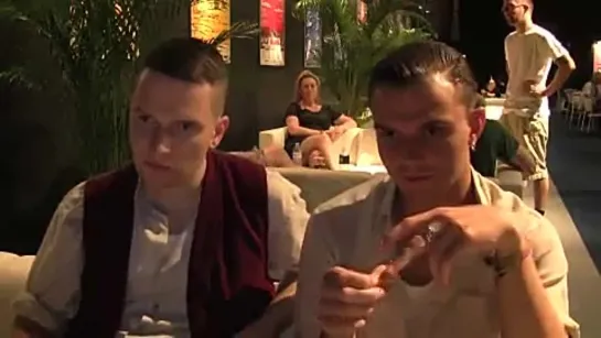 Hurts Backstage At Summer Sonic