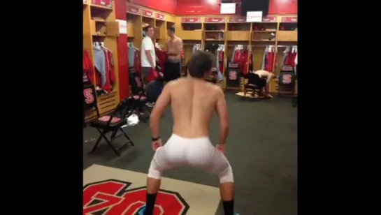 NC State John Mangum Twerking it. haha