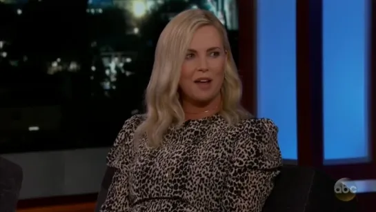 Charlize Theron - Jimmy Kimmel Live (2017)