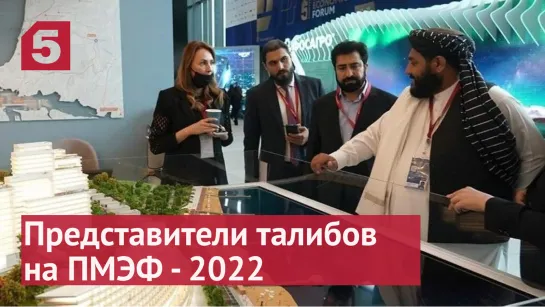 Зачем талибы приехали на ПМЭФ 2022 в Санкт-Петербург — видео