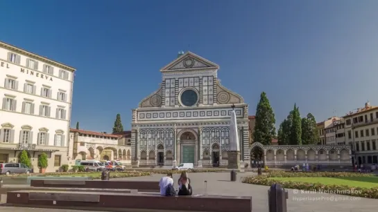 The Grand Tour to Florence. Italy Timelapse  Hyperlapse