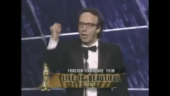 Life Is Beautiful Wins Foreign Language Film_ 1999 Oscars