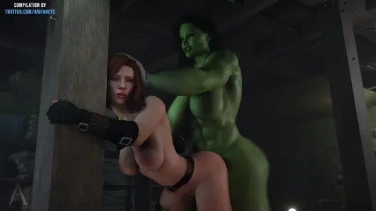 Marvel heroes decided to have fun [Amazonium] [Anifancys] Complitation