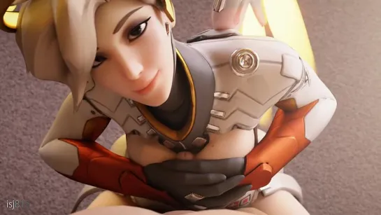 blizzard entertainment overwatch mercy [sfm rule 34 anal cumshot 3d blowjob hentai animation ecchi vaginal rape]