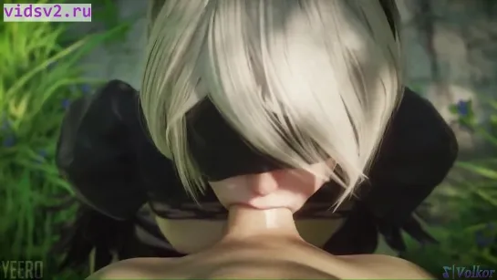 nier:automata feather trim черная повязка на голову from above нос puffy sleeves средняя грудь hairband грудь short hair без цен