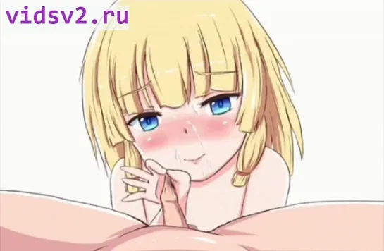 touhou blonde hair а также short hair 1мальчик 1girl мастурбирует blue eyes обнаженный small penis