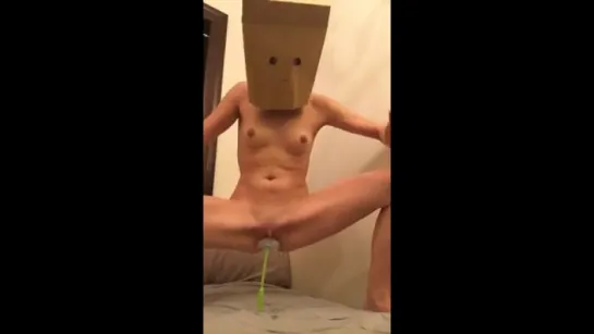 Mypaperbagslut riding her toilet brush ass fisting deepthroat hard аnal with dildo blowjob анал русское домашнее домашка ΔNΔL