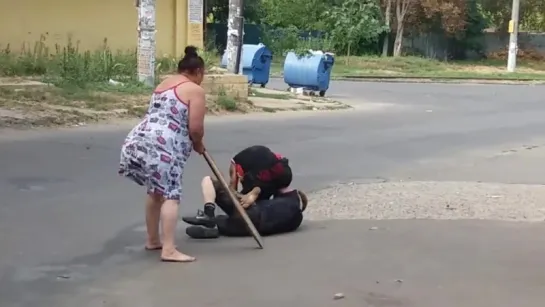 Бонни и Клайд против бомжа