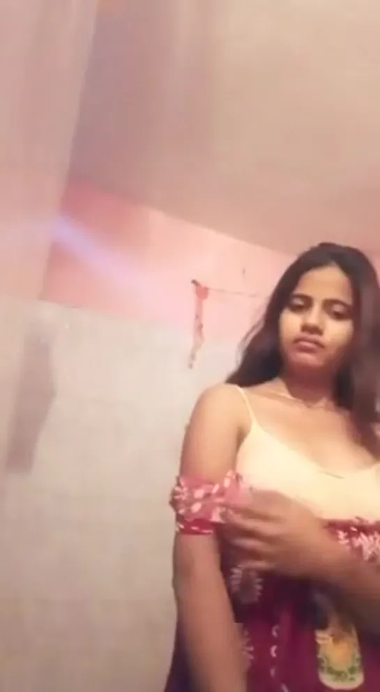 desi indian bhabhi nude stirp bra big boobs nipples tits breasts