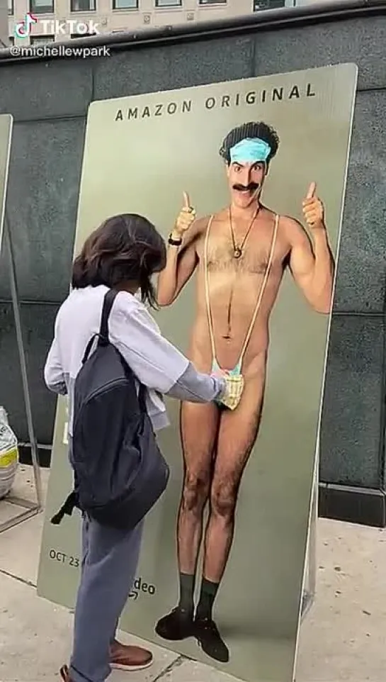 Borat Corona Mask