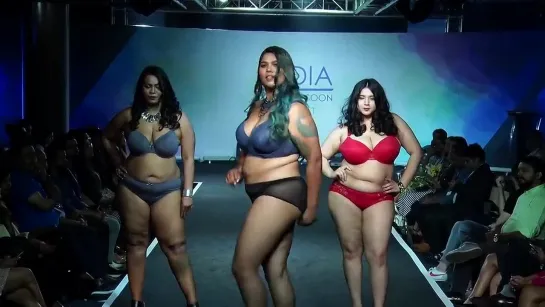 Exclusive plus size fashion show - PARFAIT INDIA