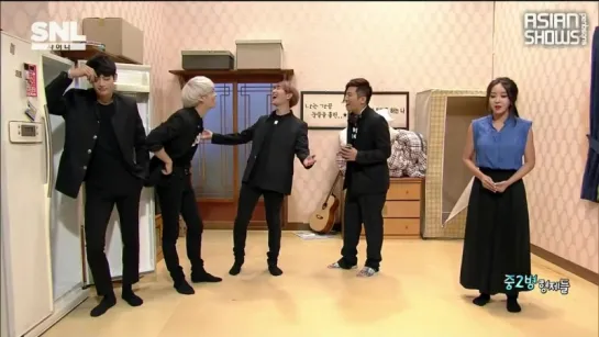 SNL Korea S6 - Ep.16 (SHINee) 150530 [рус.саб]