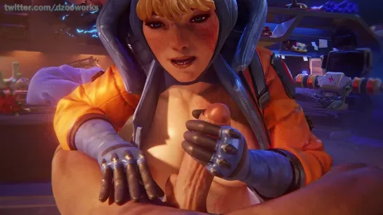 3D - [HENTAI] - Wattson [Apex Legends]