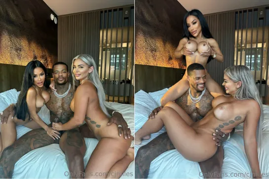 [OnlyFans] CJ Miles & Hayley Davies - Threesome BBC Sextape With Jason Luv