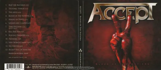 Accept Blood Of The Nations (2010 год)