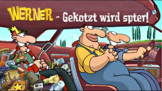 "Вернер. Запаситесь тазиком при просмотре! /Werner - Gekotzt wird später!"( 2003) 1080р.