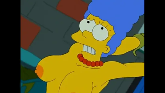 MARGE SIMPSON AND TENTACLES