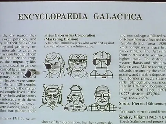 Путеводитель по Галактике для автостопщиков (6 серий из 6) / The Hitch Hikers Guide to the Galaxy / 1981 / 2 серия