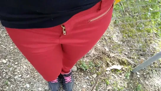 Pee on My New Red Jeans Outdoor