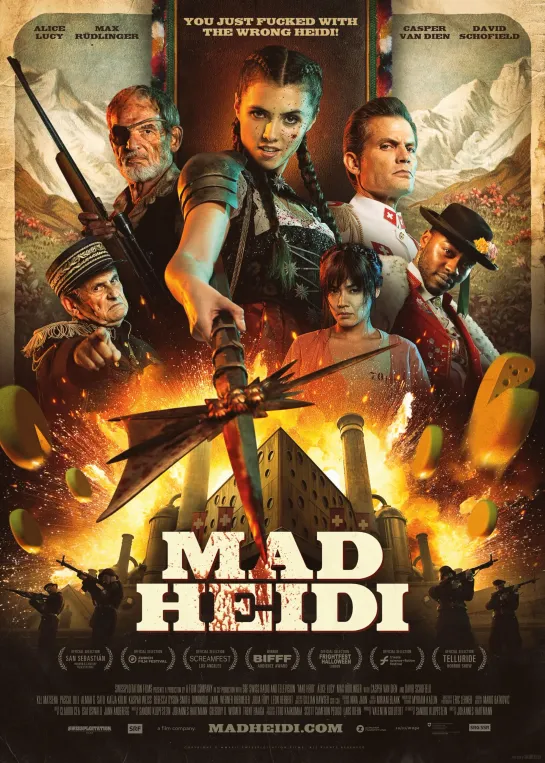 Фильм Ужасов: Безумная Хайди-Mad Heidi (2022 год)